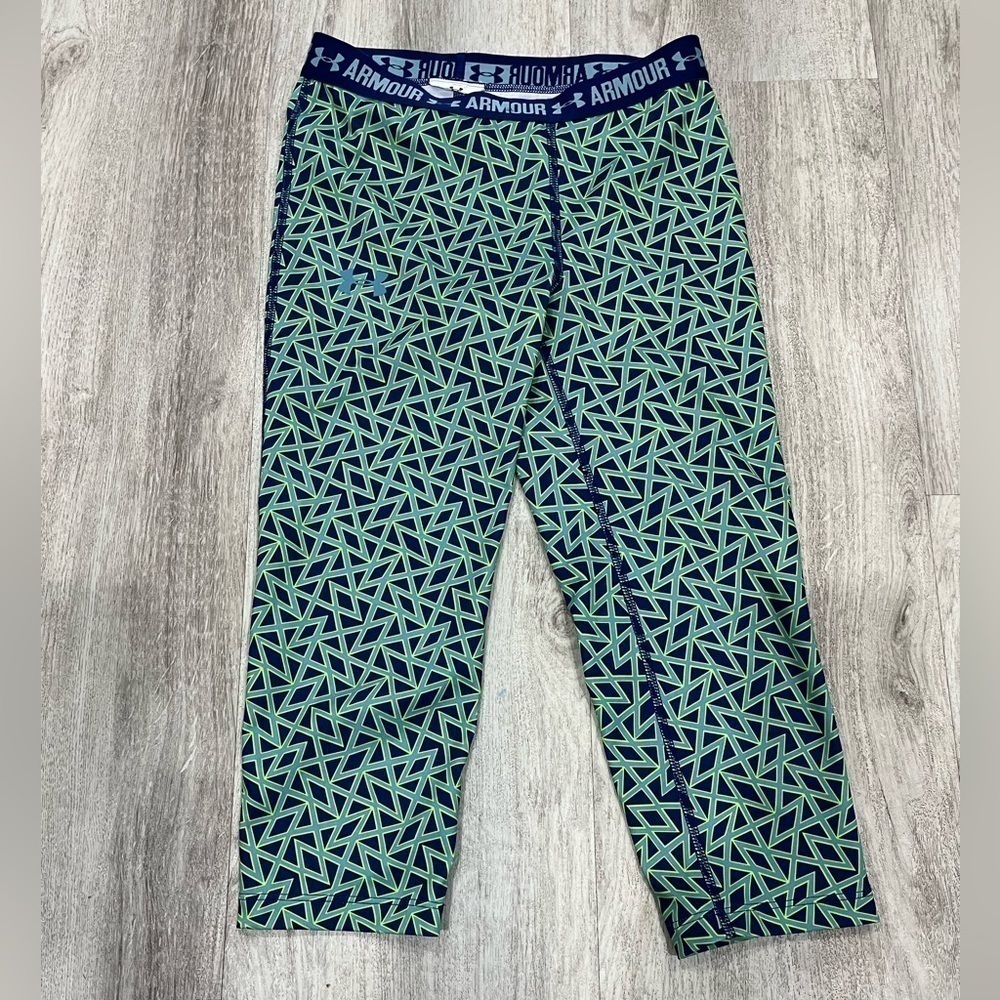 Girls Under Armour crop Leggings